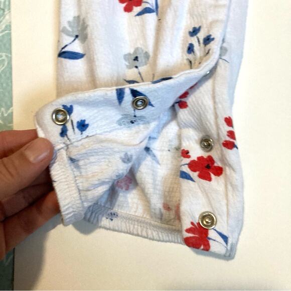 ❤️5/$25 SALE Carter’s Just One You Spring Floral Smocked One Piece Jumpsuit - Picture 6 of 8